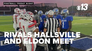 Hallsville takes down rival Eldon 3829 [upl. by Laamak387]