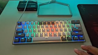 Redragon K617 Fizz Budget Modding Guide Step by Step Tutorial [upl. by Gretna]