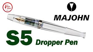 Majohn S5 Eyedropper Fountain Pen Review Stylish and very functional [upl. by Prinz]