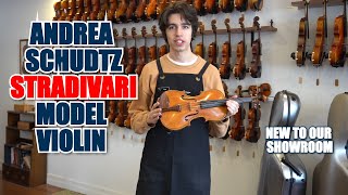 NEW Andrea Schudtz MASTER Italian Violin from Cremona [upl. by Kimon]