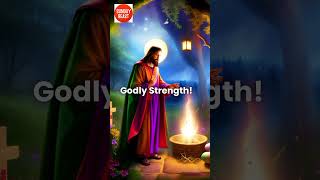 Godly Strength Jesus Saves religion jesus motivation [upl. by Statis]