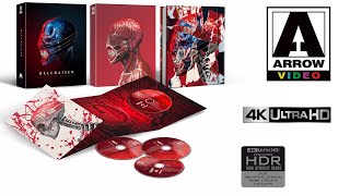 Hellraiser Quartet Of Torment Chatterer Slipcase Arrow Video 4K UHD Limited Edition  US [upl. by Akenahc]