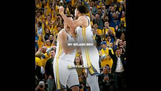 quotMy Splash Broquot🥹🥲  Stephen CurryKlay Thompson Edit [upl. by Ennis]