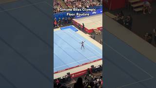 Simone Biles Olympic Floor Routine to Taylor Swift simonebiles taylorswift [upl. by Nnylf]