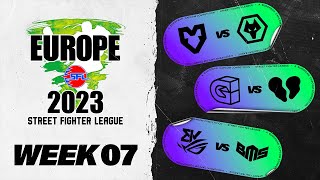 Street Fighter League ProEUROPE 2023  WEEK 7 [upl. by Albur317]