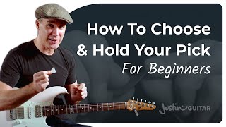 How to Hold a Guitar Pick amp Best Guitar Picks [upl. by Lehcor490]