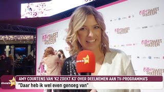 Amy Courtens van K2 zoekt K3 openhartig quotDaar heb ik even genoeg vanquot [upl. by Oigroeg489]