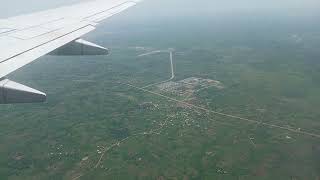 LANDING AT MURTALA MUHAMMAD INTERNATIONAL AIRPORT LAGOS [upl. by Hammad]