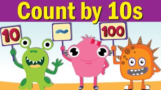 Lets Count 10100  Number Song 10100 for Children  Fun Kids English [upl. by Kirre]