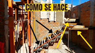 OBRA con ESCALERAS VOLADAS 👷 [upl. by Moya]