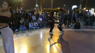 🥊 Fabian y Maribella Vs Sialer y Kristel🕺💃 by BACHATA FOR THE SOUL 🎃Edición Halloween [upl. by Emixam]