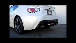 Milltek Sport NonResonated Catback System for 2013 Subaru BRZ and Scion FRS [upl. by Aihseuqal]