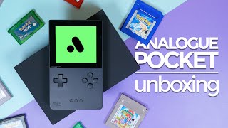 Analogue Pocket Unboxing [upl. by Ardnohsed927]