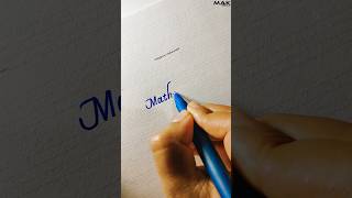 Satisfying art of Penmanship  English Handwriting practice shortsfeed [upl. by Opiuuk]