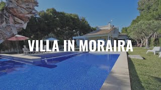 Spacious villa for sale in Moraira [upl. by Levon]