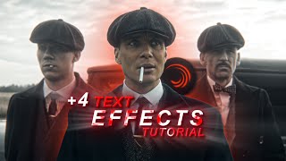 4 popular text effects tutorial on alight motion Preset [upl. by Fabria]