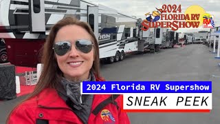 2024 Florida RV Supershow Sneak Peek [upl. by Ydieh]