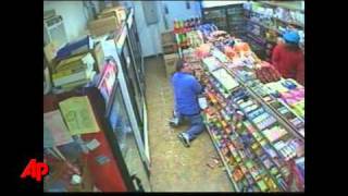 Raw Video Shootout With Store Robbers [upl. by Nniuq242]