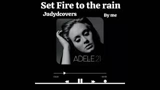 Set Fire To The Rain Cover BY ME♡adeleadelecover short explorefypviralshortshortsviralshorts [upl. by Bocaj]