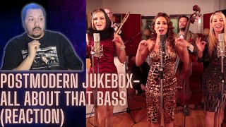 Postmodern Jukebox ReactionAll About That Bass [upl. by Anaderol]