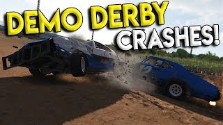 BIGGEST DEMO DERBY CRASHES amp RACES  Next Car Game Wreckfest Gameplay  Car Crash Simulator [upl. by Bland]