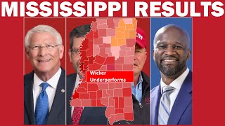 2024 MISSISSIPPI RESULTS  Low turnout in Mississippi US Senate primaries Wicker underperforms [upl. by Iover911]