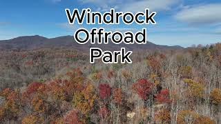 Windrock Offroad Park Oliver Springs Tennessee Drone flight on 113024 [upl. by Ayotahs]