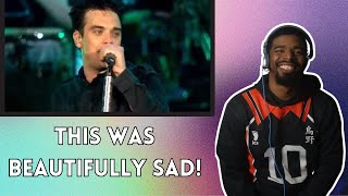 Robbie Williams  Feel Live at Knebworth  REACTION [upl. by Noli251]