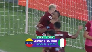 VENEZUELA vs ITALIA  ECUADOR vs GUATEMALA  EN VIVO POR MOVISTAR DEPORTES [upl. by Inele]