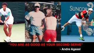 quot You are as good as your second servequot  Andre Agassi [upl. by Harhay]