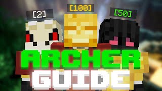 The ULTIMATE ARCHER Progression Guide 2024  Hypixel Skyblock [upl. by Odranar831]