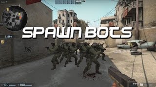 How to Spawn Static Bots in CSGO [upl. by Randell120]