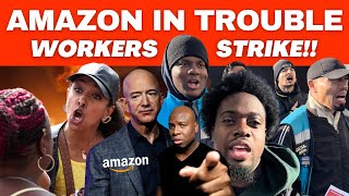 Amazon Workers STRIKE Will Leave Millions Of Packages STUCK [upl. by Neleb]