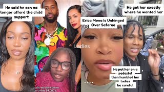 People React To Safaree And Erica Mena’s Coparenting Drama [upl. by Asylem]