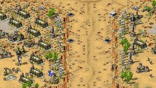 Red Alert 2  Russia vs 7 random  Soviet  in the pipe [upl. by Tivad]