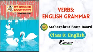 Verbs English grammar Class 8 English Maharashtra State Board verbs Englishgrammar [upl. by Audi]