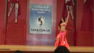 Anna Rubtsova  quotZay El Asalquot ISADORA CUP 2012 with Randa Kamal [upl. by Cook]