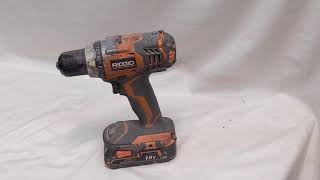 RIDGID R86008 Fuego 12quot Cordless Drill WBattery [upl. by Rengia]