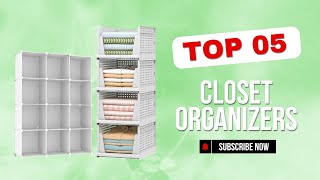 Top 5 Best Closet Organizers of 2024 [upl. by Adriaens]