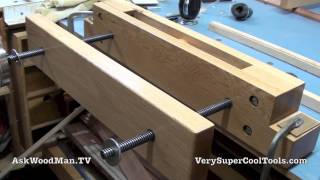 Make A Portable Moxon Vise • 02 • Moxon Features [upl. by Etaner]