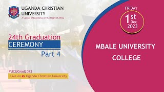 The 24th Graduation Part 4  UCU Mbale University College [upl. by Kemp372]