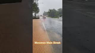 Mossman Main Street flooded after cyclone jasper [upl. by Gonyea]