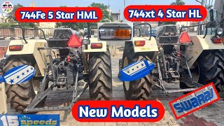 3307cc vs 3478ccNew Models Swaraj 744fe HML 5 Star vs Swaraj 744xt 4 Star HL Comperison Vedio [upl. by Notlim]