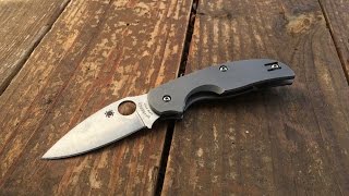 The Spyderco Sage 2 Pocketknife The Full Nick Shabazz Review [upl. by Charmane278]