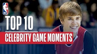 Top 10 Moments of the NBA AllStar Celebrity Game [upl. by Eelyac]