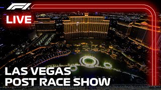 LIVE Las Vegas Grand Prix PostRace Show [upl. by Wystand441]