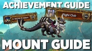 Bestowed Ottuk Vanguard  Flight Club  Dragonflight Meta Achievement and Mount Guide  Retail WoW [upl. by Ssor]