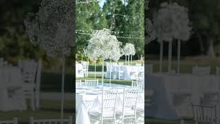 Babys breath stealing the spotlight  Evers Wedding And Events  Wedding PlannerSpokane WA [upl. by Fraya]