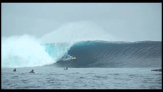 John Florence at Cloudbreak  Ride of the Year Entry  Billabong XXL Big Wave Awards 2013 [upl. by Eulalie]