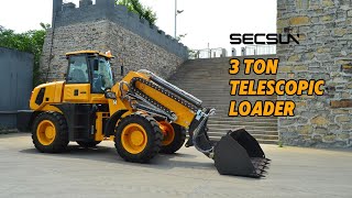 SECSUN 3 TON TELESCOPIC LOADER [upl. by Aihsenek]